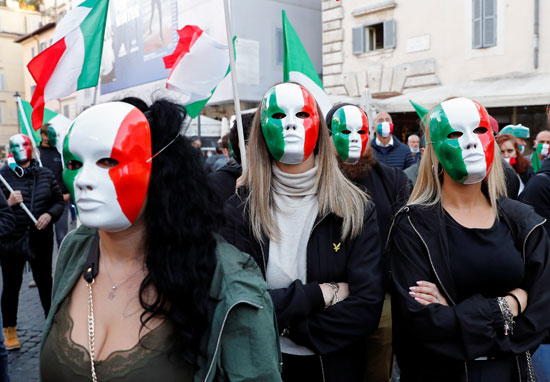 مظاهرات إيطاليا (1)
