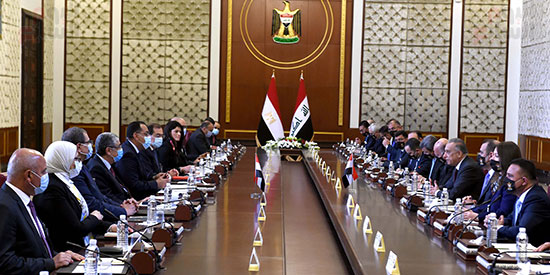 افتتاح أعمال اللجنة المصرية العراقية العليا المشتركة في بغداد (1)