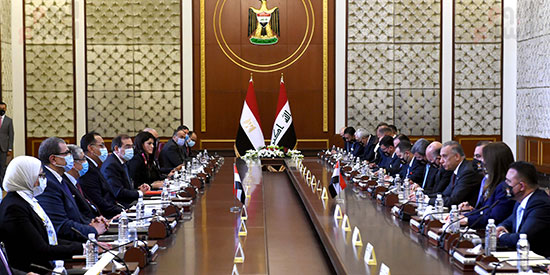 افتتاح أعمال اللجنة المصرية العراقية العليا المشتركة في بغداد (4)