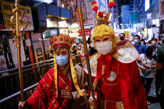 احتفالات هونج كونج بالهالوين  (9)