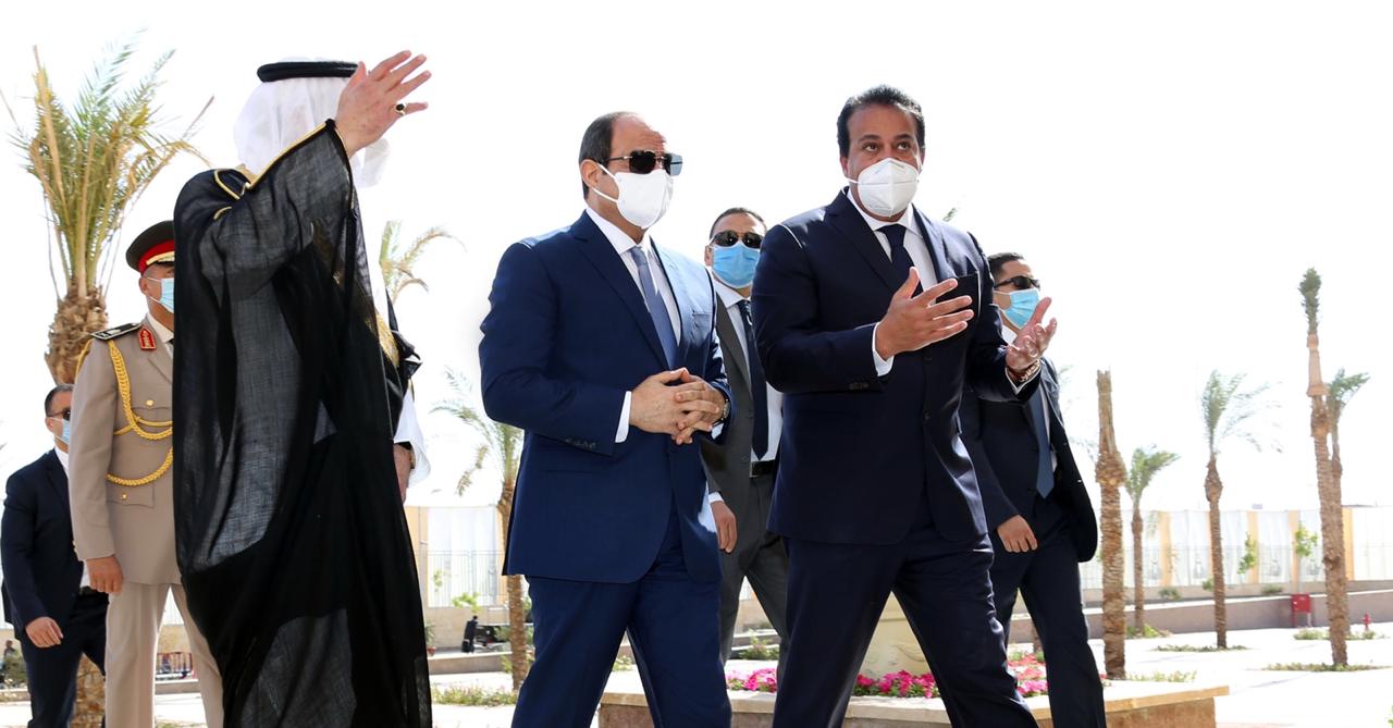 الرئيس السيسى يفتتح جامعة الملك سلمان بشرم الشيخ ومشروعات تنموية (8)
