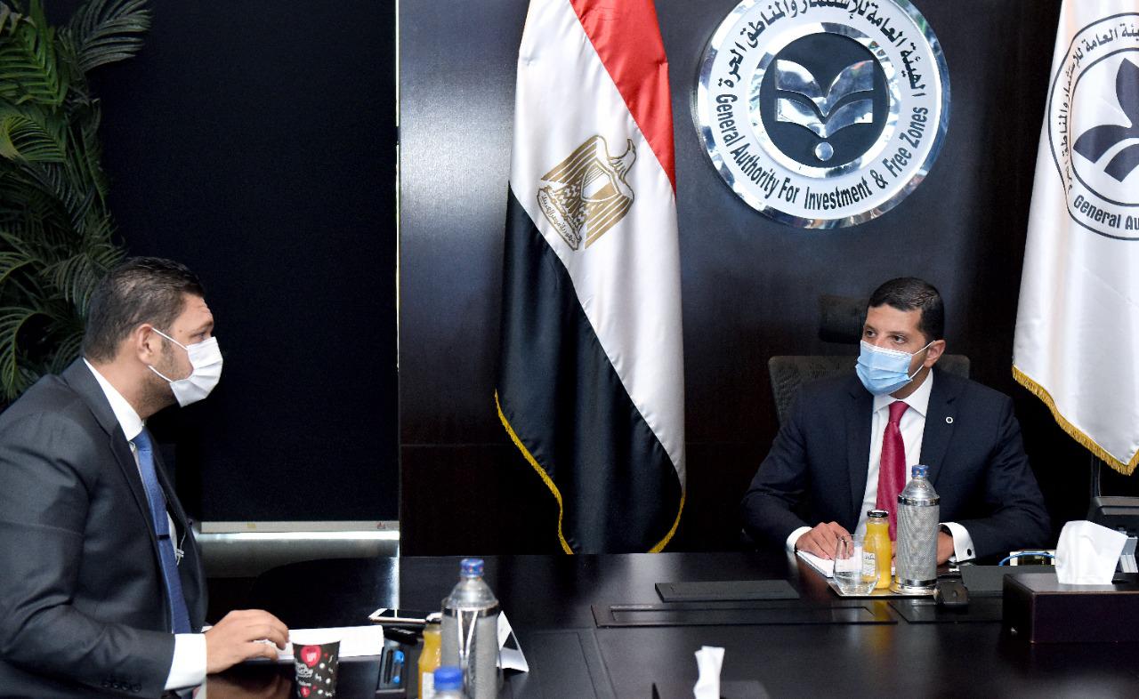 لقاء رئيس هيئة الاستثمار والعضو المنتدب للشركة لقاء رئيس هيئة الاستثمار والعضو المنتدب للشركة