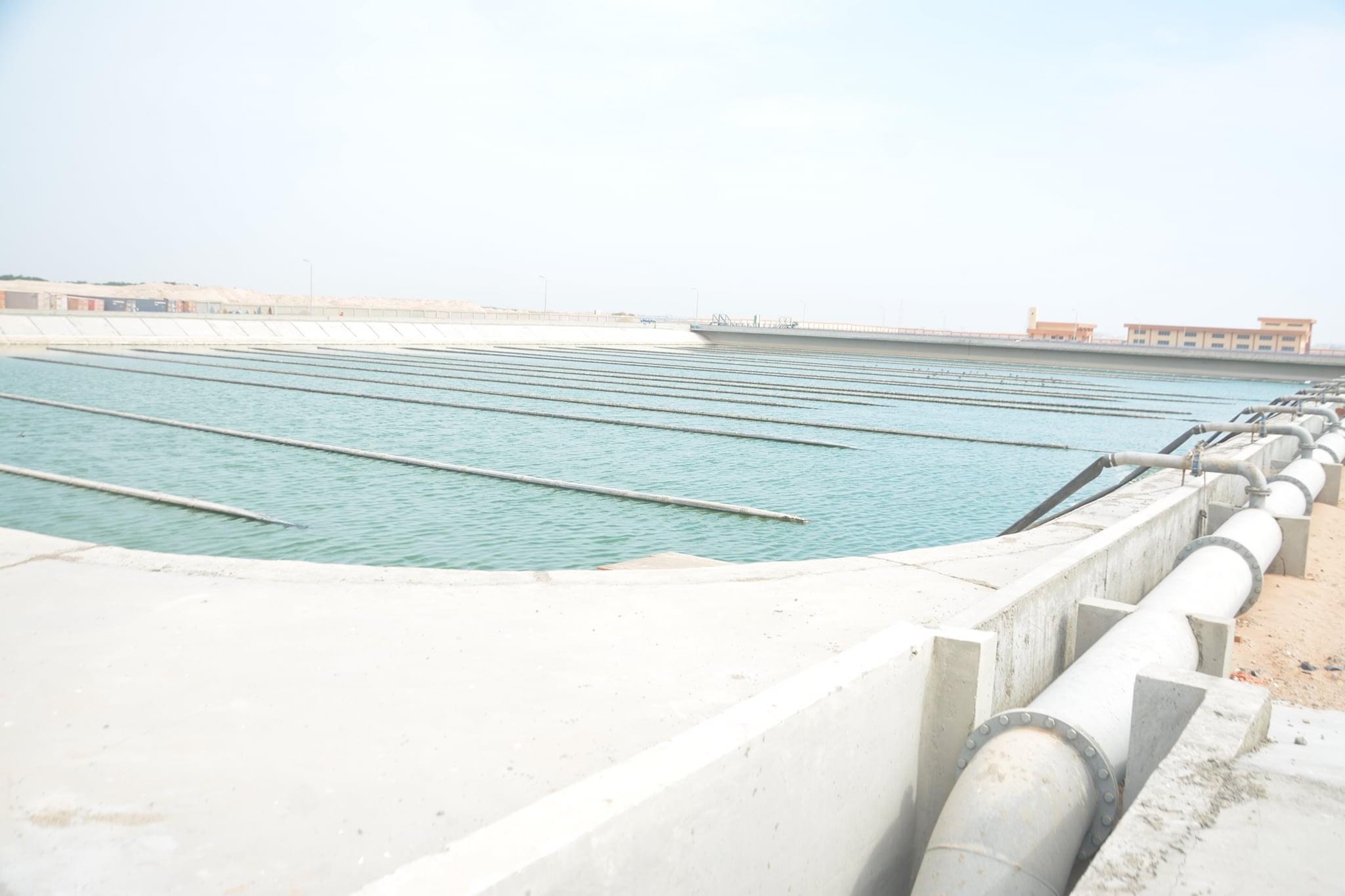 إنشاء أكبر محطة معالجة ثلاثية لمعالجة مياه الصرف بالبحر الأحمر  (1)