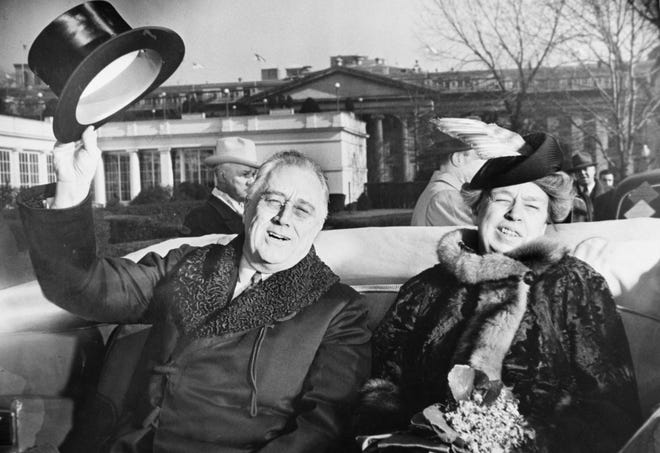 روزفلت وزوجته