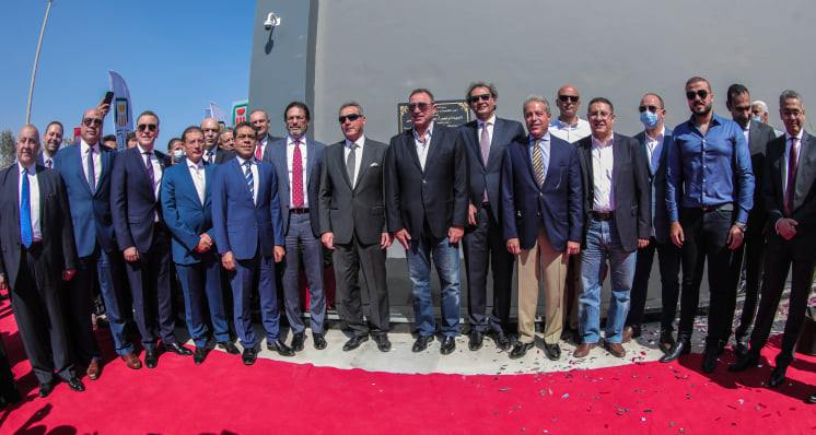 افتتاح مجمع البنوك في اهلي زايد