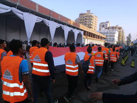 أعلام مصر تزين احتفال محافظة الغربية بعيدها القومى (4)