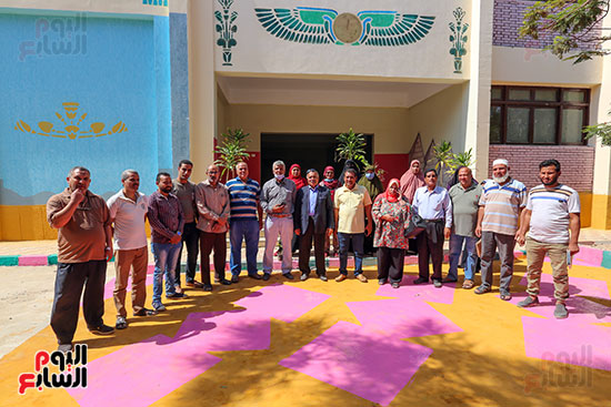 افتتاح مدرسة طهما الثانوية الزراعية بالعياط بعد تطويرها (14)