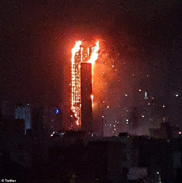 حريق في كوريا الجنوبية