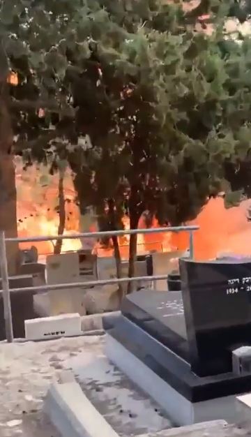 حريق في إسرائيل