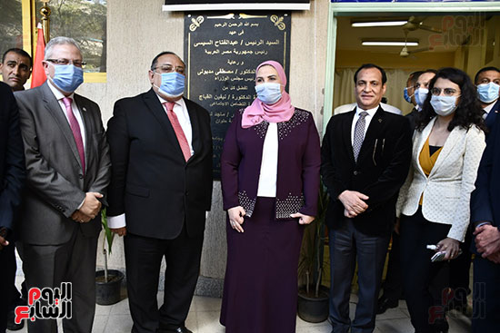 افتتاح أول وحدة للتضامن بجامعة حلوان (1)
