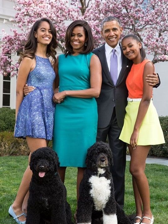 الكلبين بو وصني عاشا في البيت الأبيض في فترة باراك أوباما