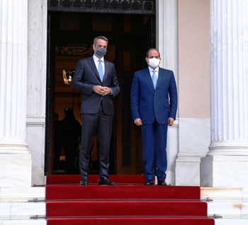 الرئيس السيسي ورئيس وزراء اليونان(2)