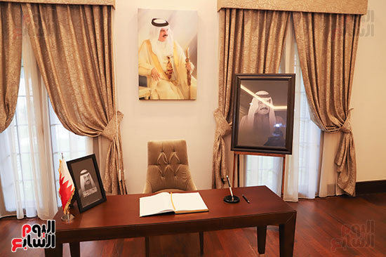 سفارة-البحرين-بالقاهرة-تستقبل-المعزيين-فى-وفاة-الأمير-خليفة-بن-سلمان-(16)
