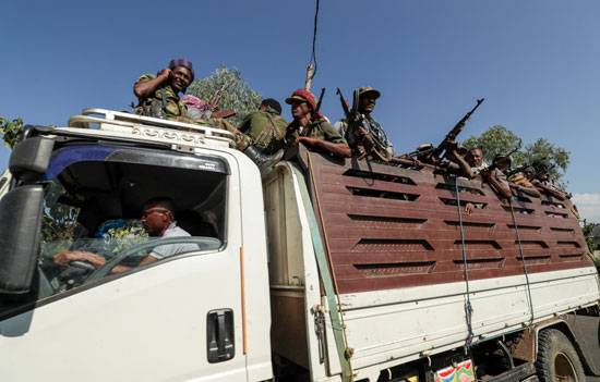قوات إثيوبية