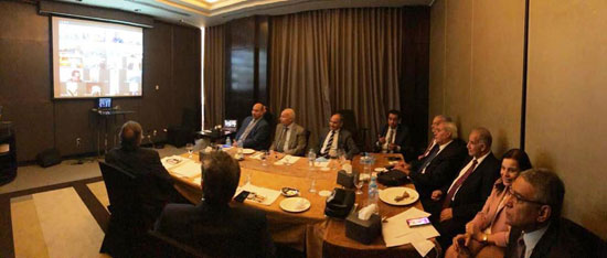 اجتماع أعضاء المكتب الدائم لاتحاد المحامين العرب (7)