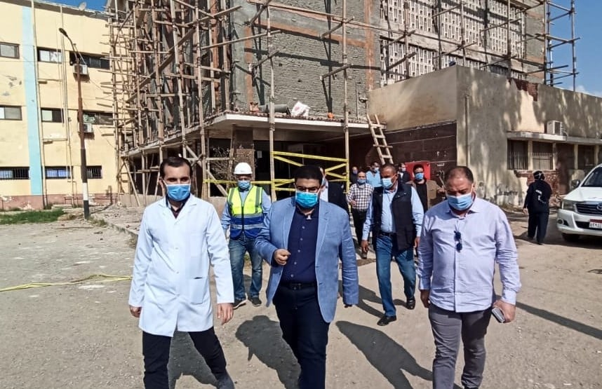 تطوير ورفع كفاءة مستشفى الصدر بمدينة بنى سويف (1)