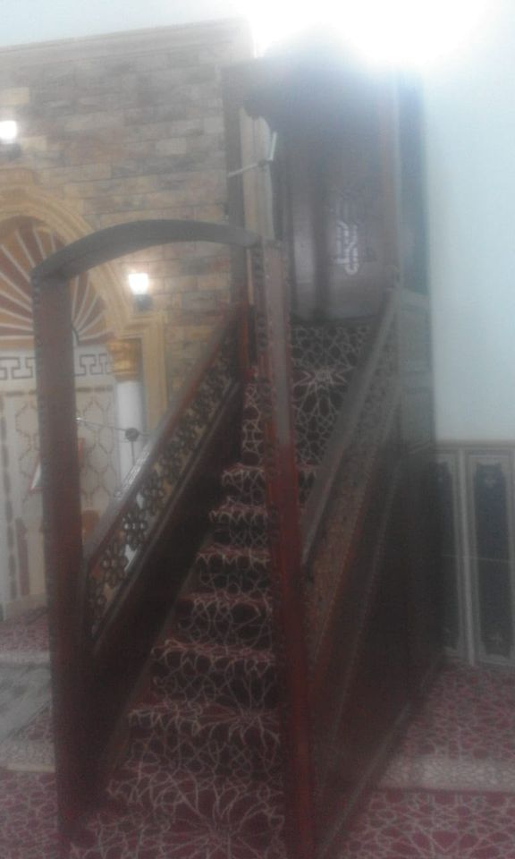 فرش وتجهيز مسجد عباد الرحمن بأرمنت للافتتاح