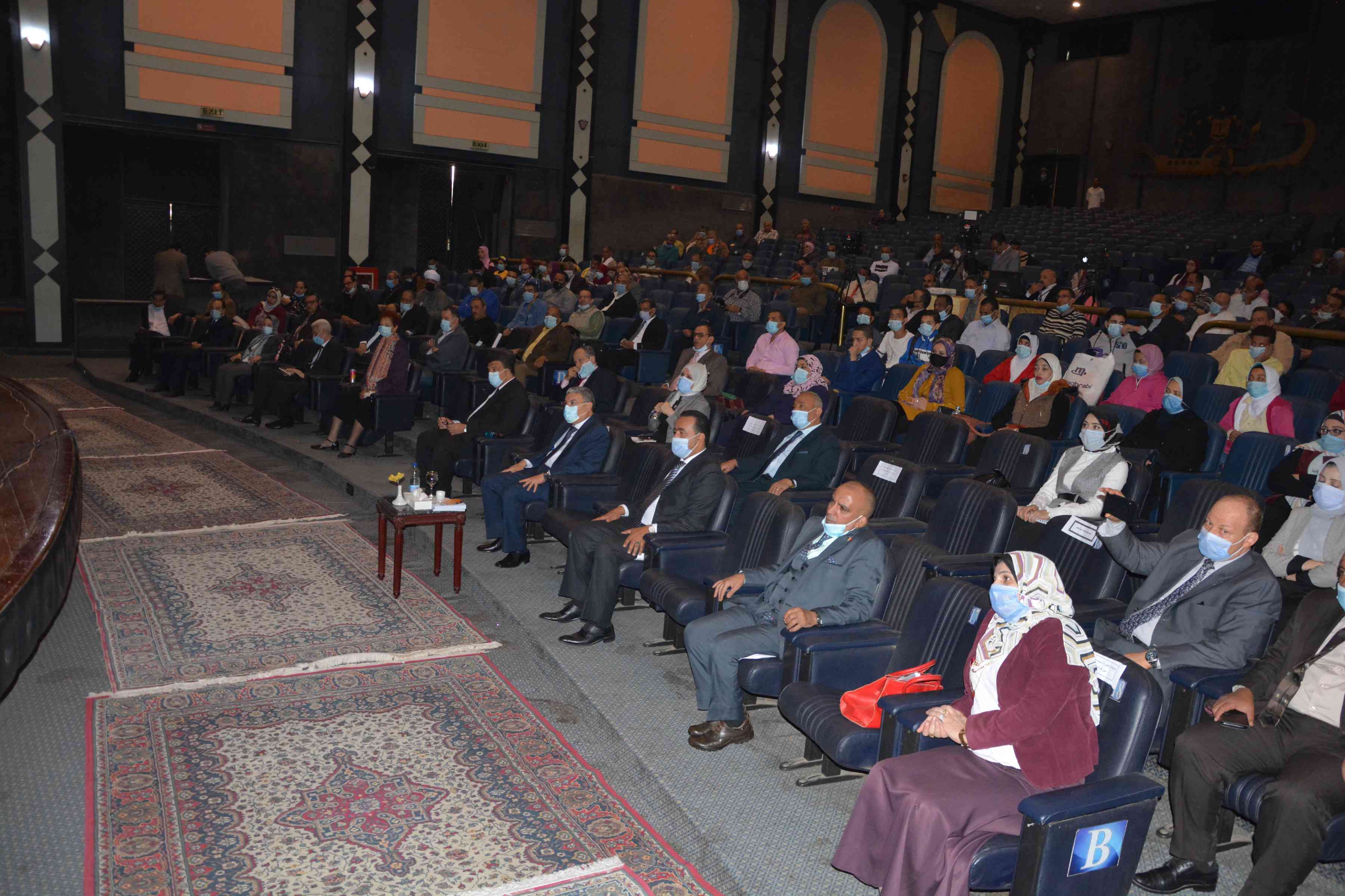 محافظ المنيا يفتتح المؤتمر الأدبى العشرون (7)