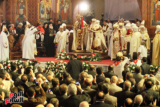 طقس تجليس البابا تواضروس (4)