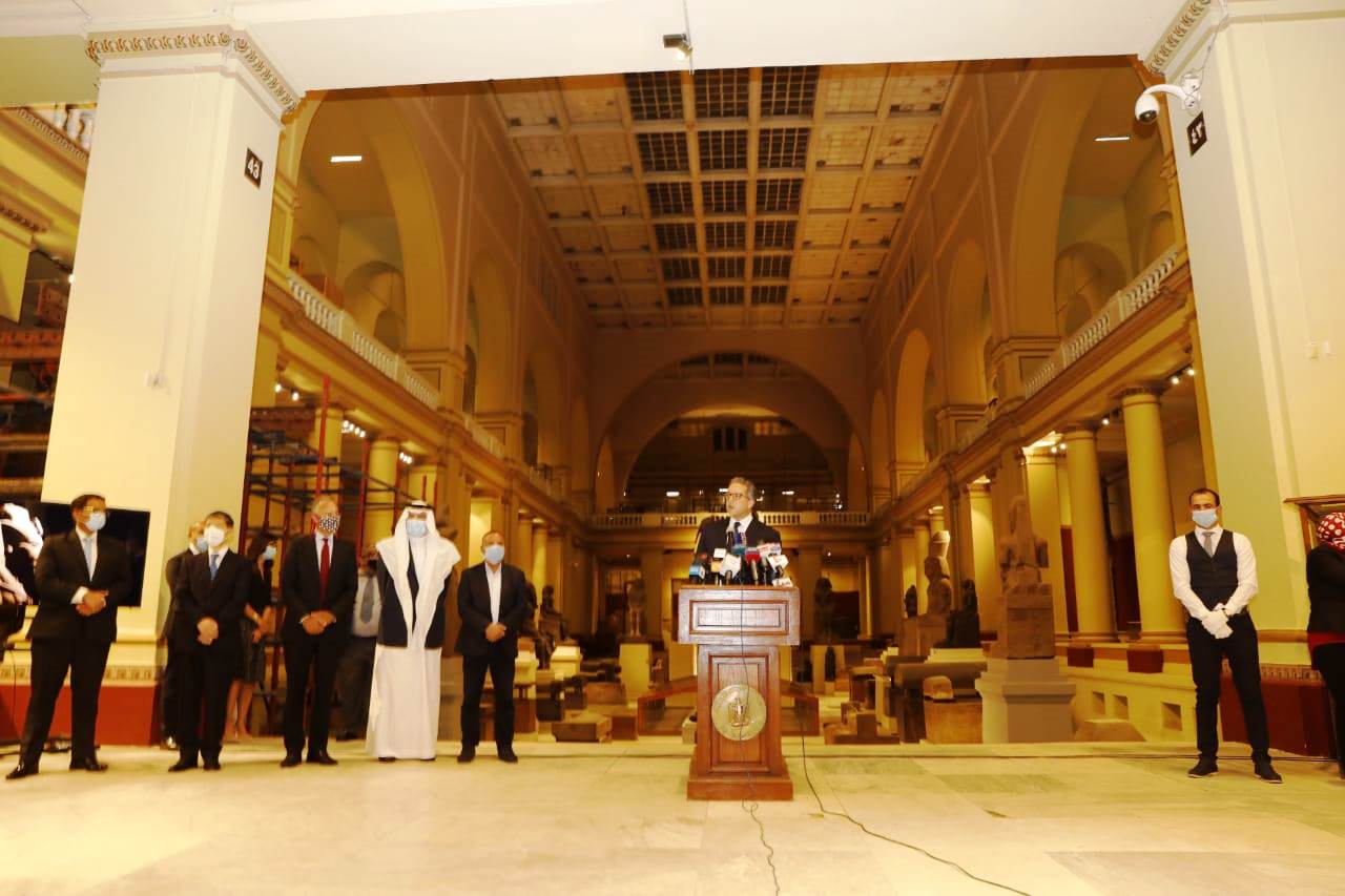 الاحتفال بمرور 118 عامًا على افتتاح المتحف المصرى بالتحرير (9)