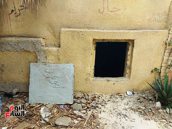 مقبرة الفنان الراحل فايق عزب بمقابر الإسماعيلية (6)