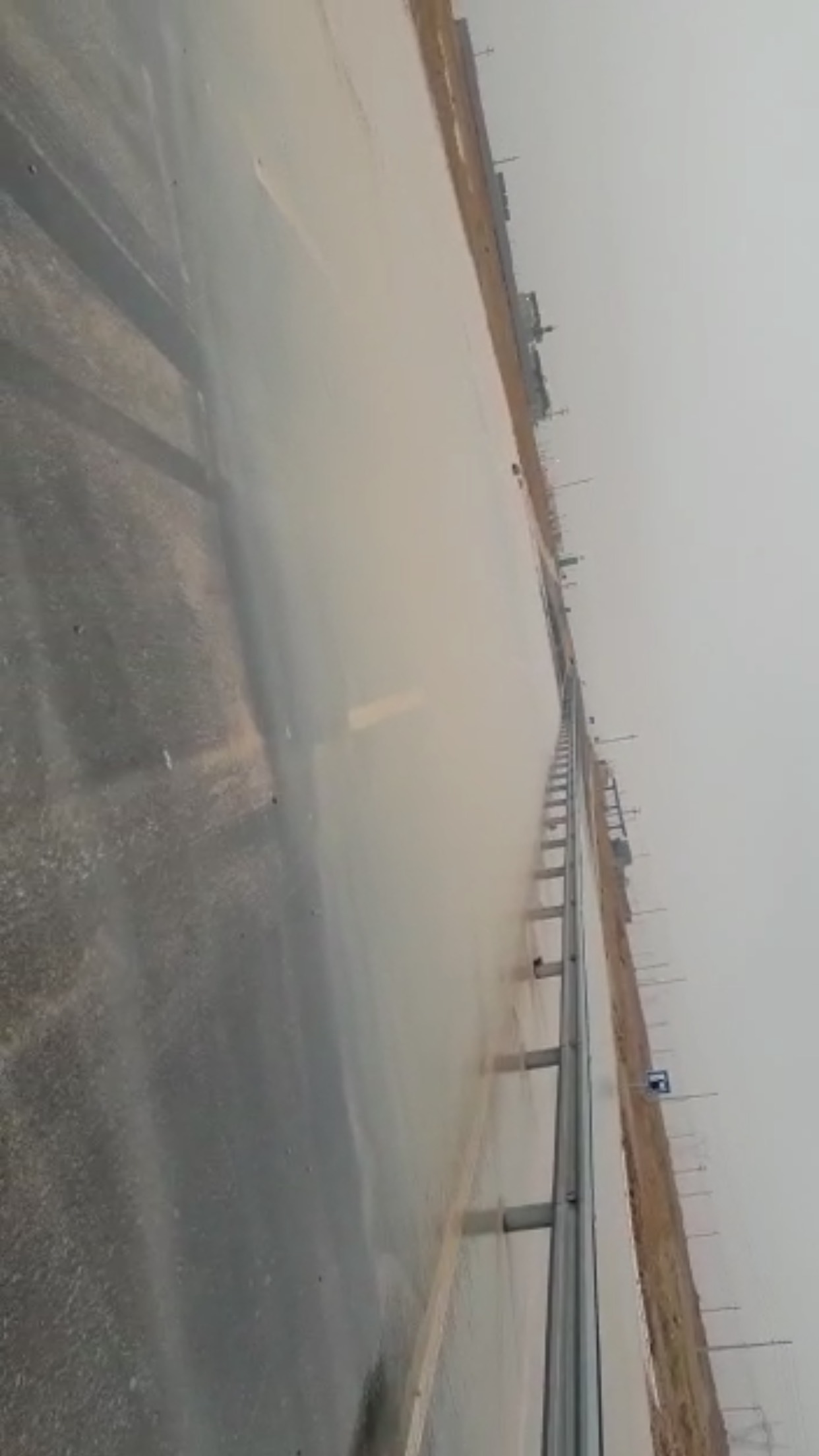 تواصل إغلاق طريق نخل نويبع بوسط سيناء (1)