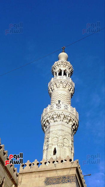 مئذنة-مسجد-الإمام-الشافعى-فى-القاهرة
