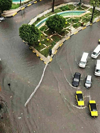 شوارع الإسكندرية تغرق (17)