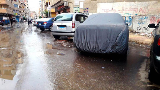 الأمطار تغرق شوارع المحافظات (10)