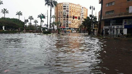 شوارع الإسكندرية تغرق (19)