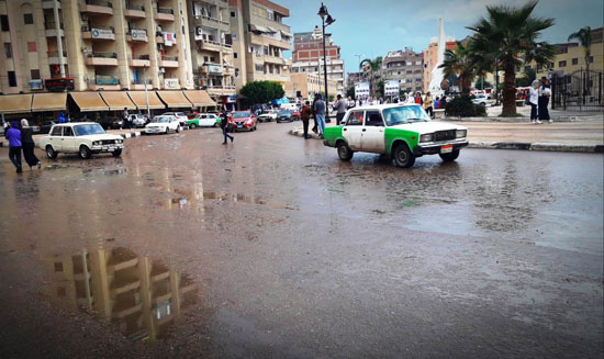 الأمطار تغرق شوارع المحافظات (12)