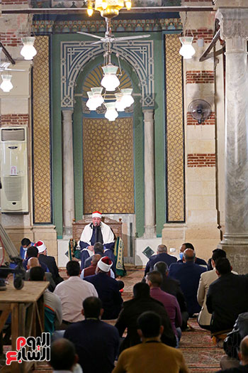 خطبة الجمعة بمسجد الإمام الشافعى (12)