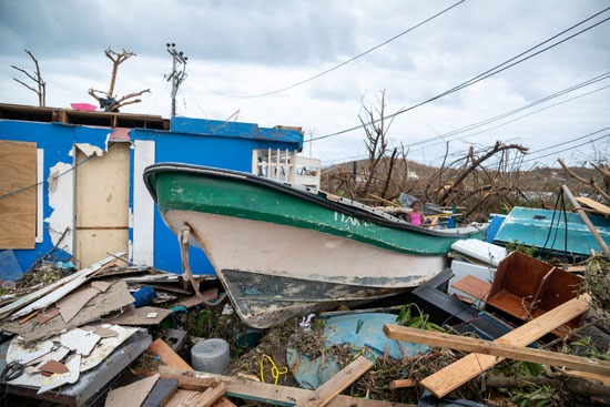 إعصار إيوتا يدمر جزيرة بروفيدينسيا فى كولومبيا (3)