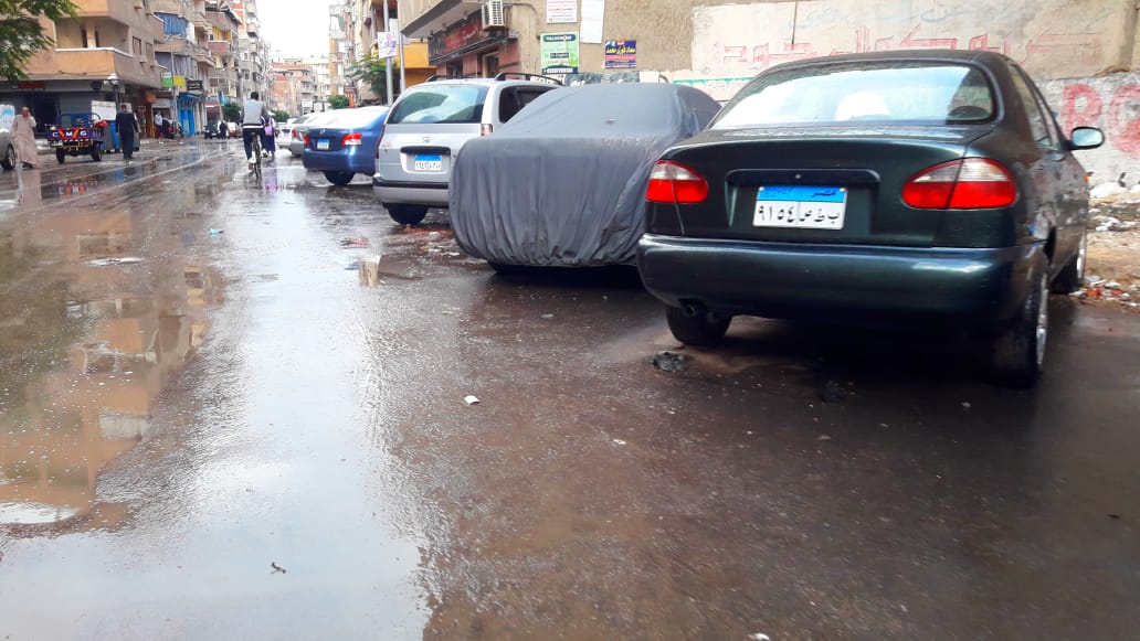 سقوط أمطار غزيرة على محافظة البحيرة (2)