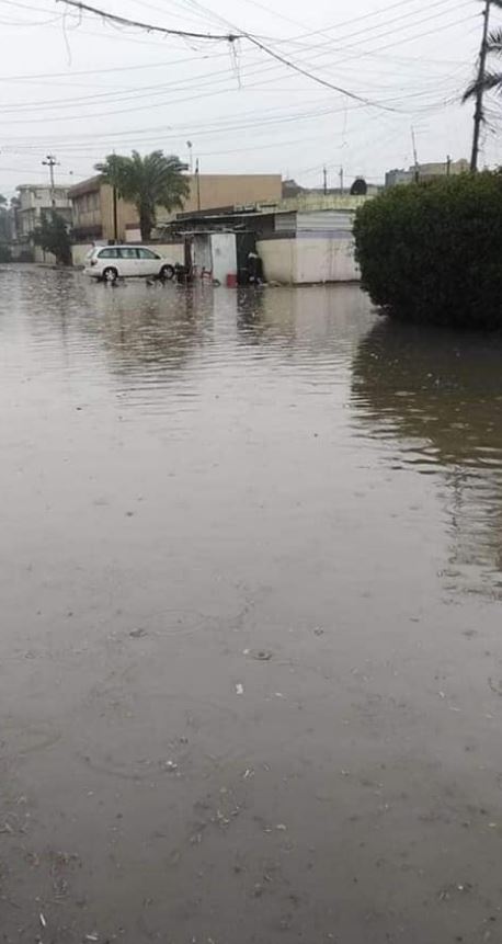 صورة متداولة عن أمطار العراق