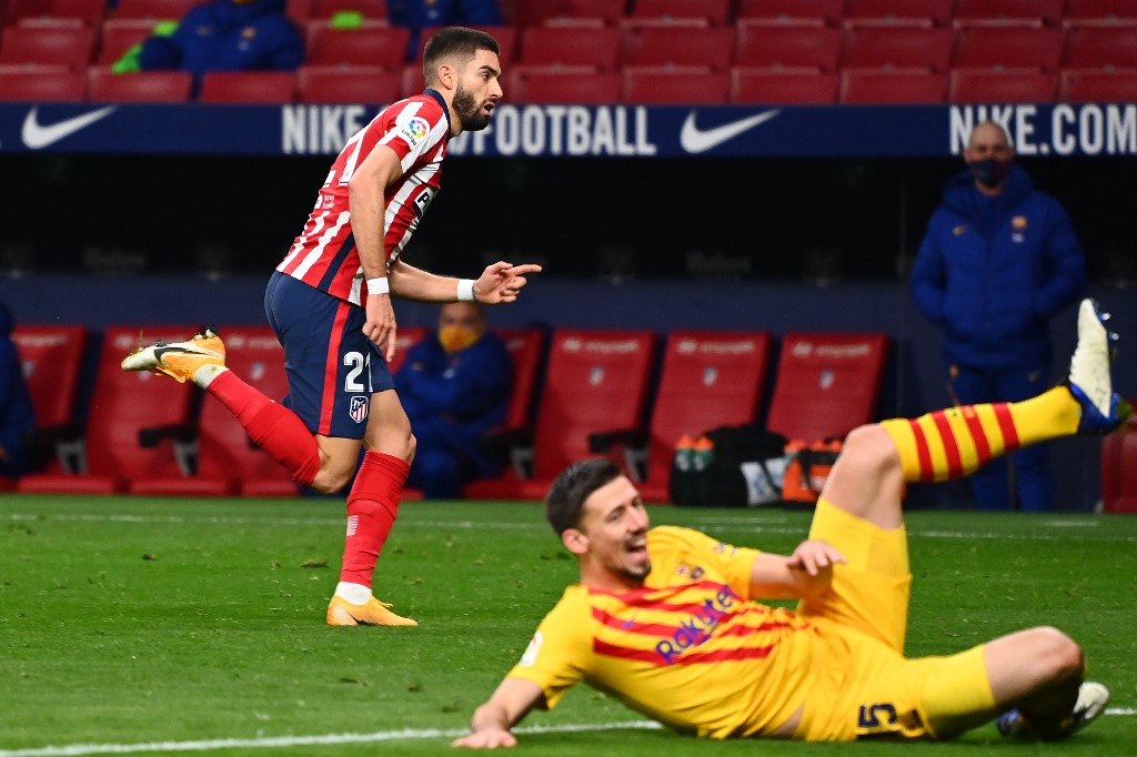 كاراسكو يسجل أول أهداف أتلتيكو مدريد