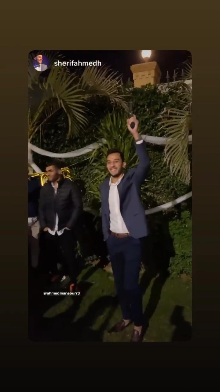 أحمد أيمن منصور يحتفل بعقد قرانه  (2)