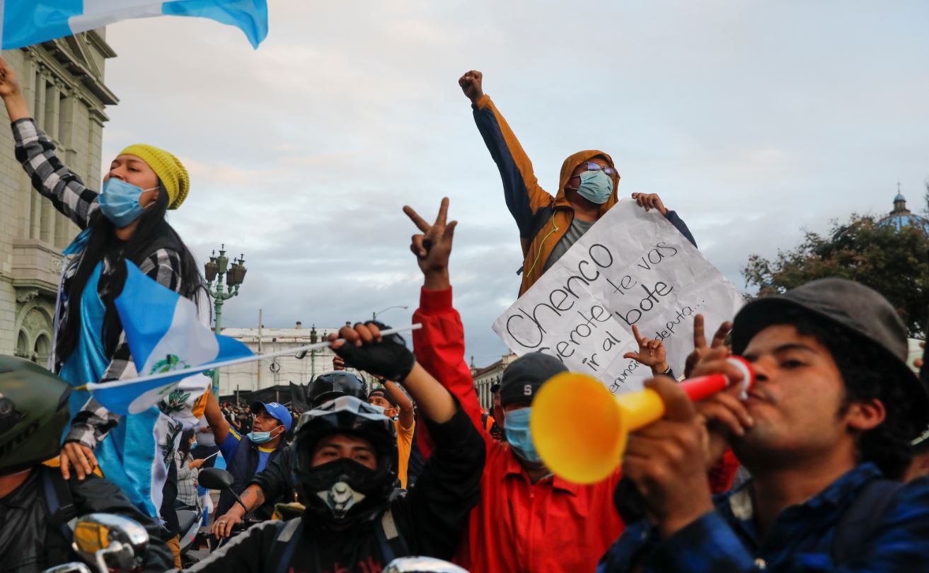 مظاهرات جواتيمالا