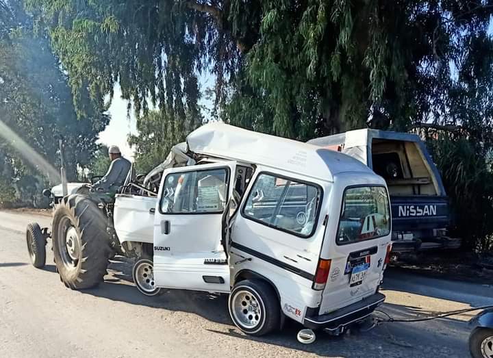 تحطم السياره