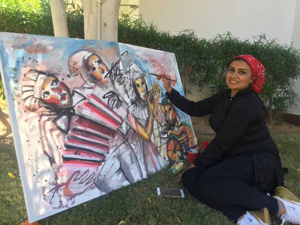 منتدى فنون شباب العالم بشرم الشيخ بمشاركة 70 فنانا من 10 دول (18)