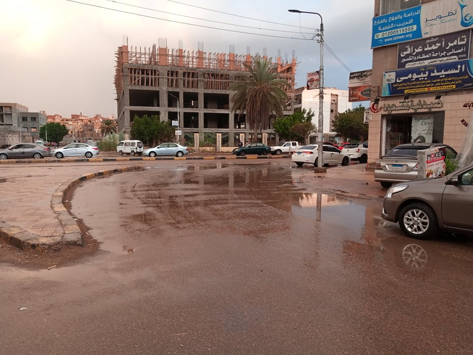 أمطار بمدينة بنها أمطار بمدينة بنها