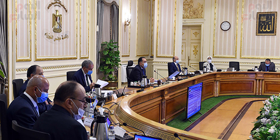 اجتماع مجلس الوزراء عبر تقنية الفيديو كونفرانس (2)
