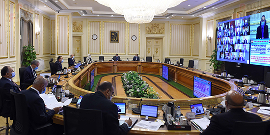 اجتماع مجلس الوزراء عبر تقنية الفيديو كونفرانس (5)