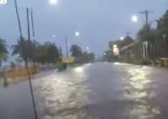 غرق الشوارع فى الامطار