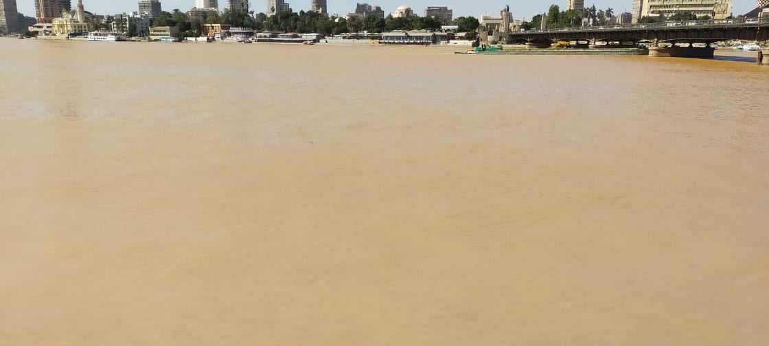 مياه النيل تتحول إلى اللون الأصفر فى القاهرة الكبرى (2)