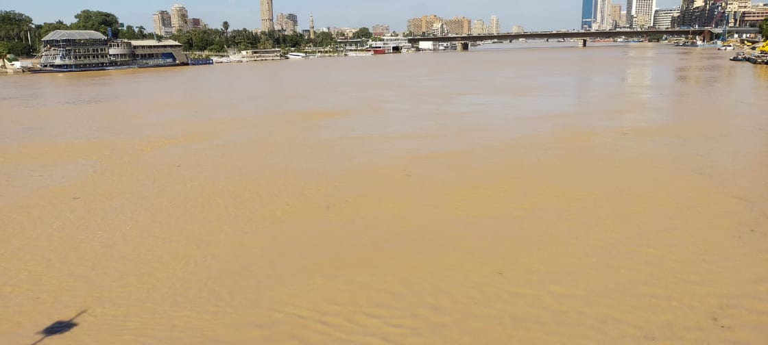 مياه النيل تتحول إلى اللون الأصفر فى القاهرة الكبرى (5)