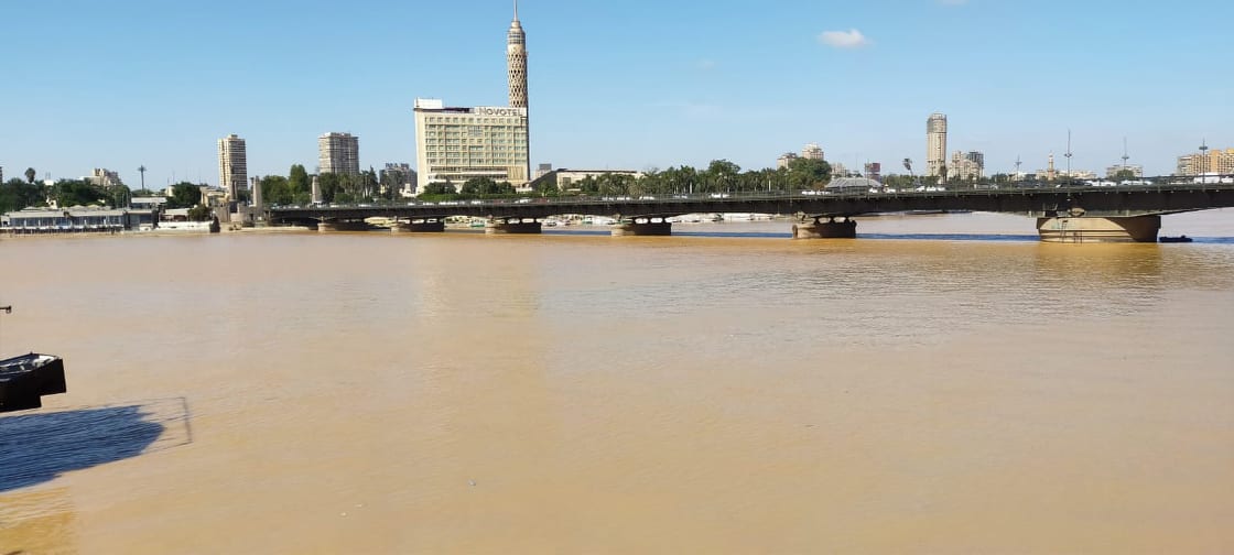 مياه النيل تتحول إلى اللون الأصفر فى القاهرة الكبرى (10)