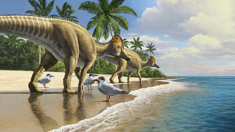 شكل تخيلي للديناصور