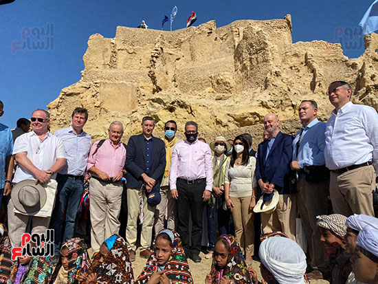 افتتاح مشروع إحياء قلعة شالى (1)