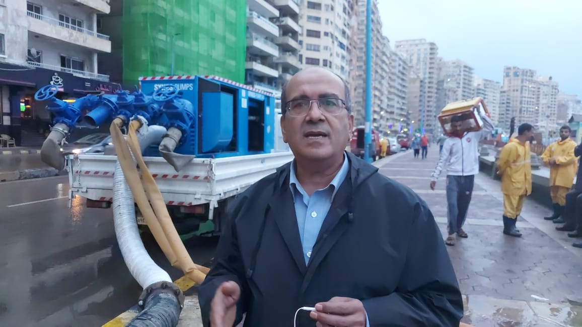 المهندس أحمد جابر رئيس مجلس إدارة شركة مياه الإسكندرية